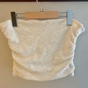Free People Boulevard Tube Top White Medium